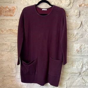 Zara Striped Pullover Dress - size Small